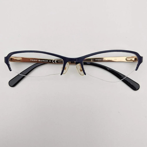 🕶️Tory Burch TY1012 355 Eyeglasses 52/17 135 /KAB114🕶️​ - Picture 1 of 6
